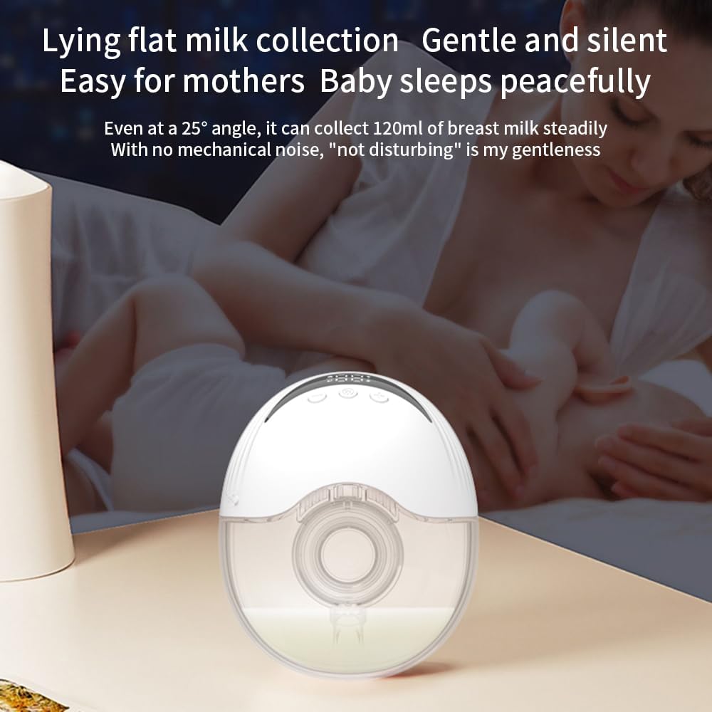 Draagbare elektrische borstkolf, essentieel babybenodigdheden met LED display.