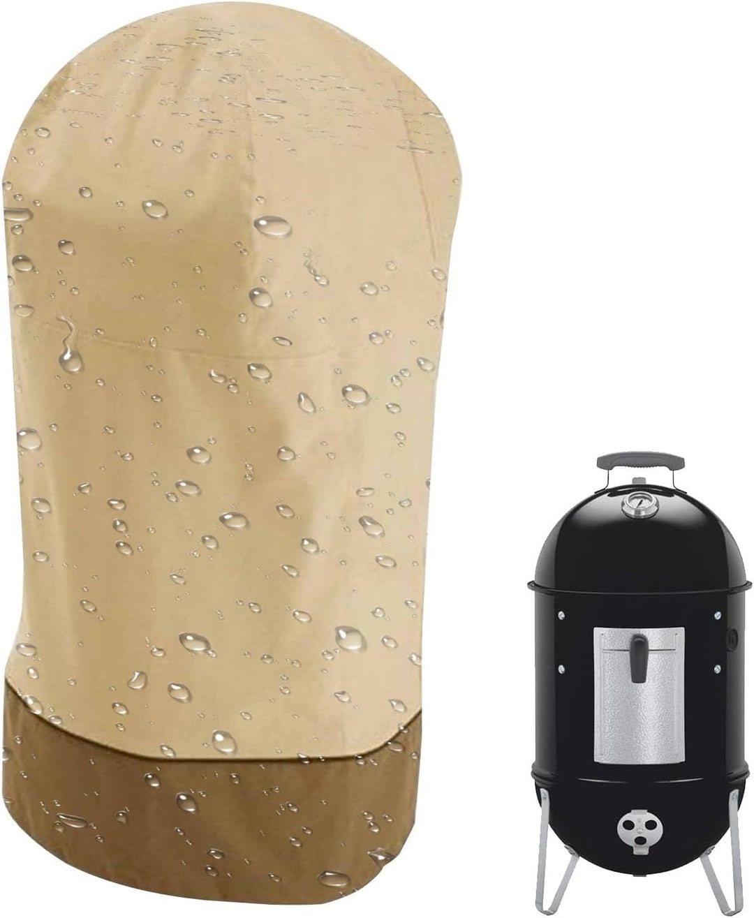 Kwaliteits Bravoro waterdichte hoes voor BBQ roker, met UV-bescherming en duurzaam design.