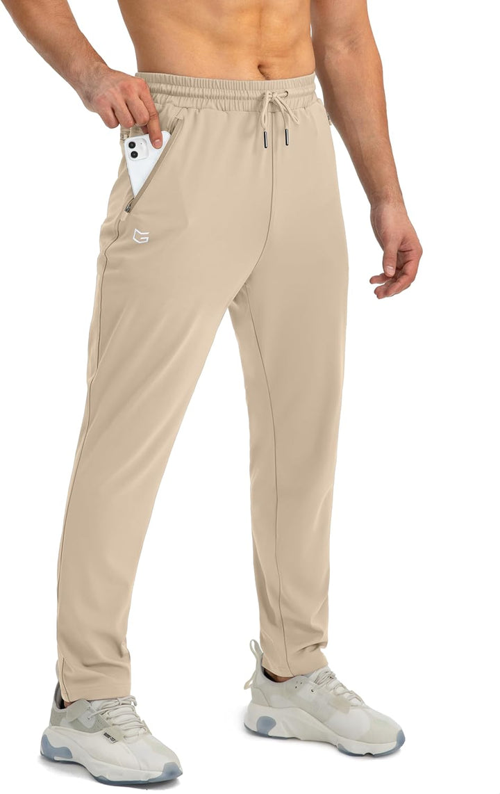 Heren sportbroek Noah, comfortabele pasvorm, duurzame katoen-polyester mix.