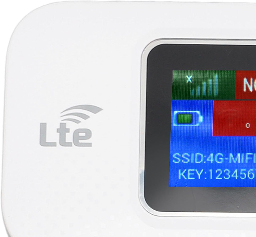 Netvora 300 Mbps 4G LTE USB WiFi hotspot met 3000mAh accu, onmisbaar voor mobiel internet.
