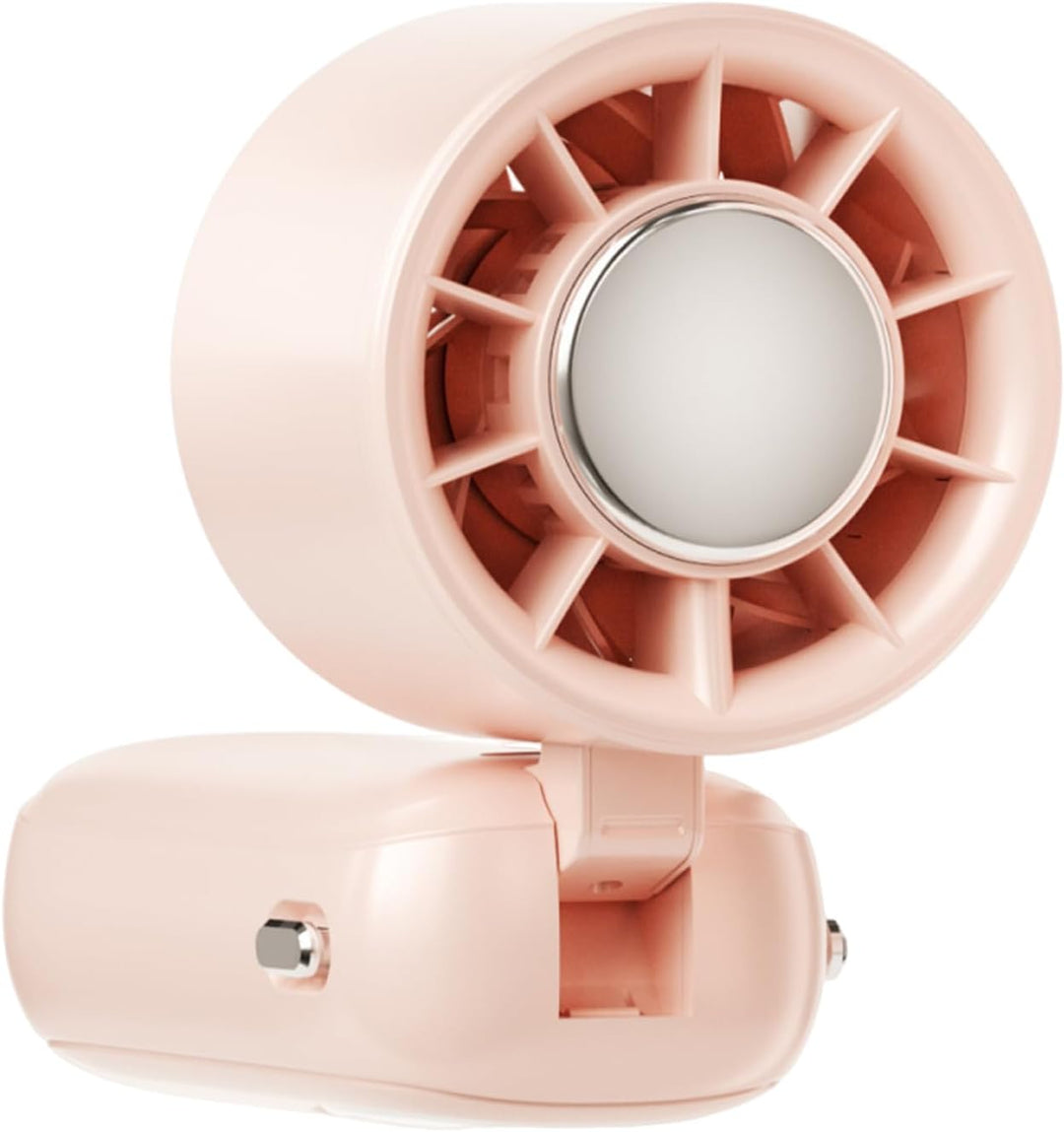 Lichtgewicht draagbare ventilator, 100 snelheden en LED-display. Compact voor elke tas.