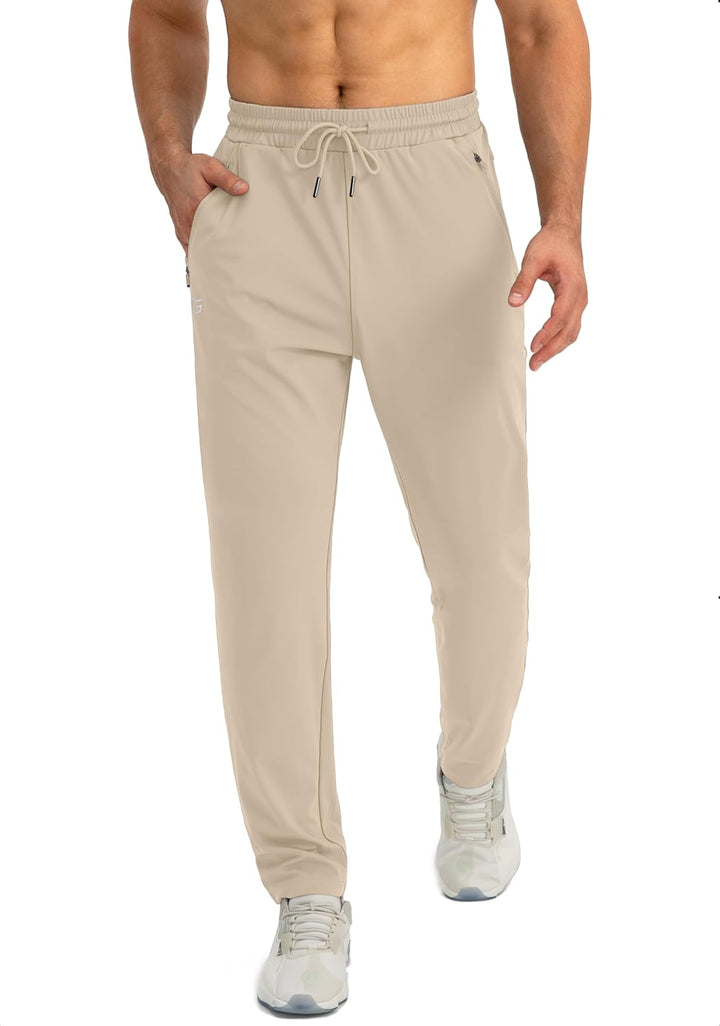 Zwarte joggingbroek Noah, heren, comfortabel, veelzijdig voor sport en vrije tijd.