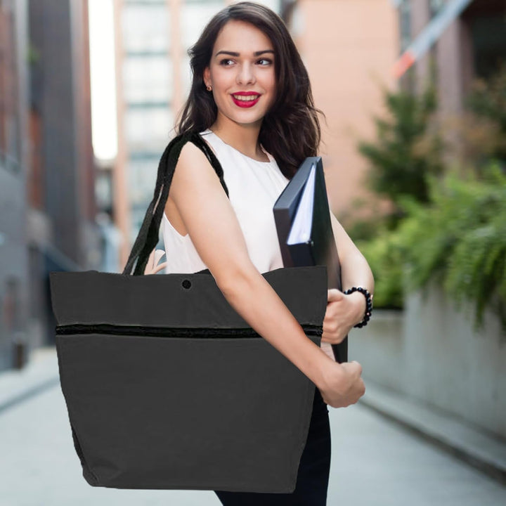 Ruime opvouwbare boodschappentas met wielen, ideaal voor frequente shoppers.