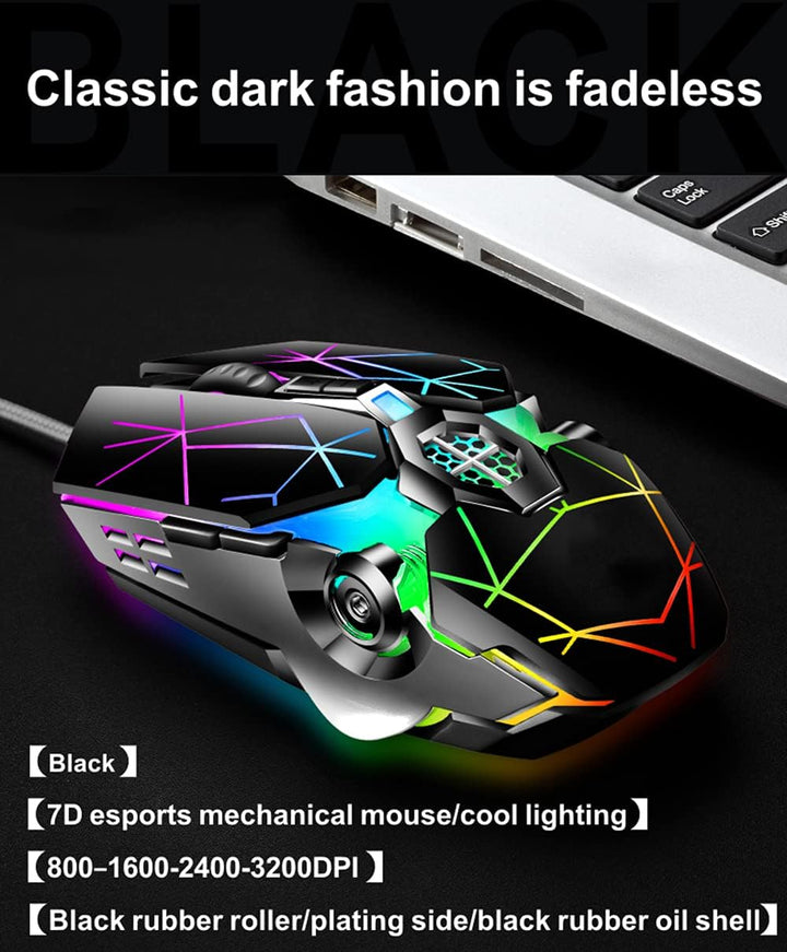 RGB mechanisch gaming toetsenbord, 87-toetsen, blauwe schakelaars voor competitief gamen.