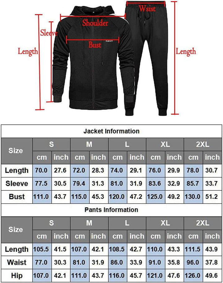 Casual heren trainingspak Noah, voor comfort en stijl, elke dag weer.
