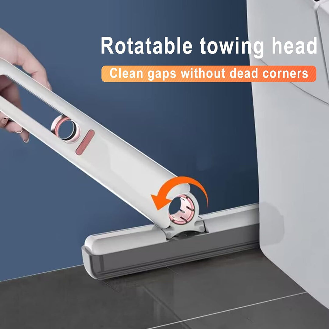 Kleine, draagbare Arivon minimop met sterk absorberende spons voor snelle reiniging van diverse oppervlakken.