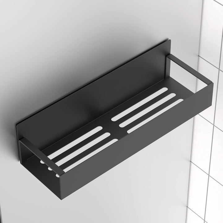 Compacte magnetische kruidenrek set van 4, perfect voor kleine keukens.