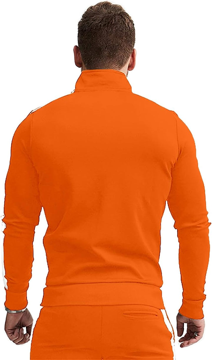 Heren trainingspak Logan met optimaal comfort voor sport, training & relaxte dagen. Ademend.