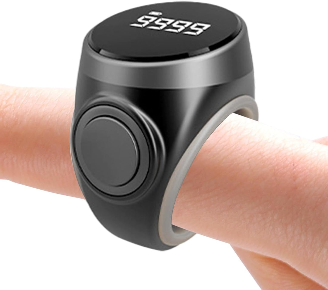 Compacte unisex vingerteller, digitaal en oplaadbaar, eenvoudig in gebruik.