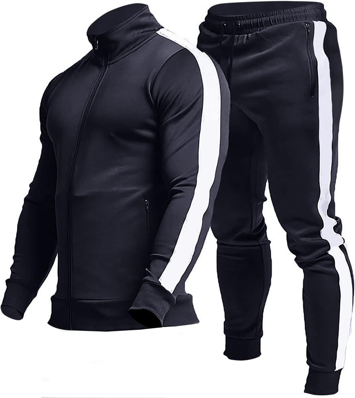 Comfortabel heren trainingspak Logan voor sportieve mannen. Stijlvol, ademend en veelzijdig.