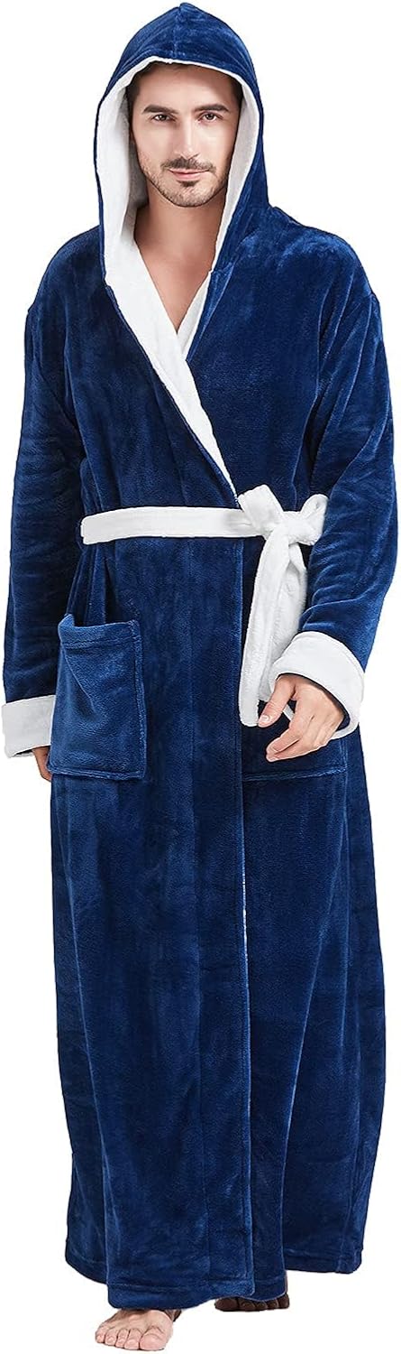 Cadeautip: de comfortabele James flanellen badjas voor heren.