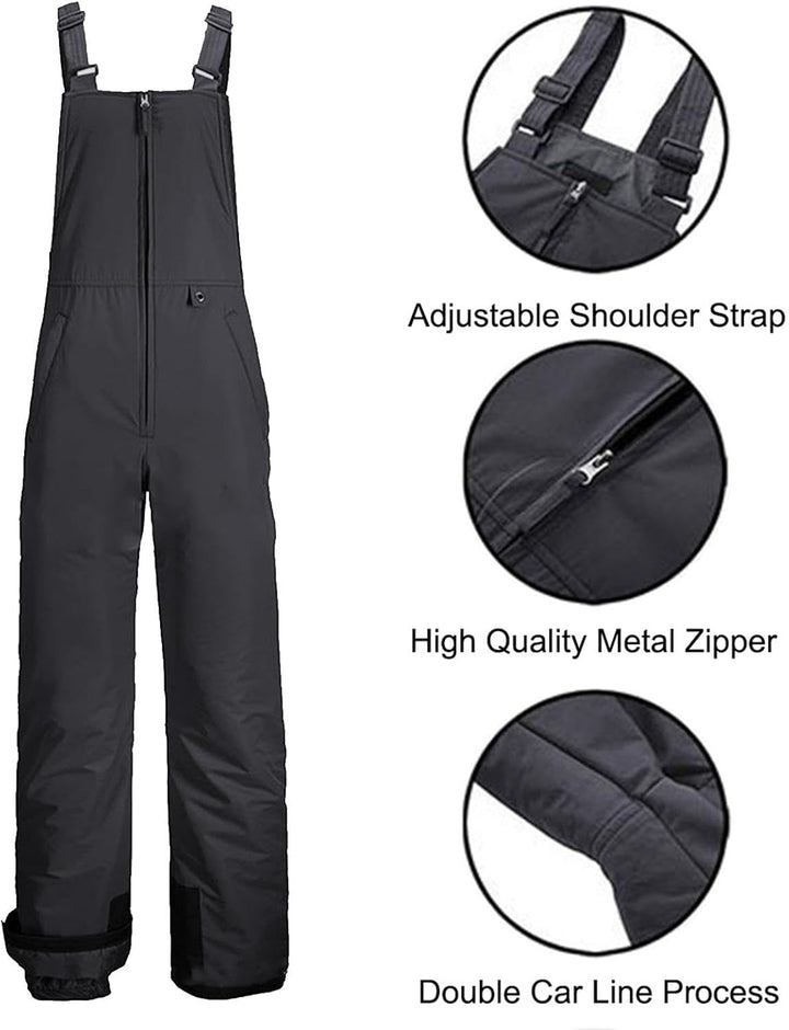 Ideale sneeuwkleding en outdoor kleding voor de winter. Waterdichte en geïsoleerde unisex skipak.