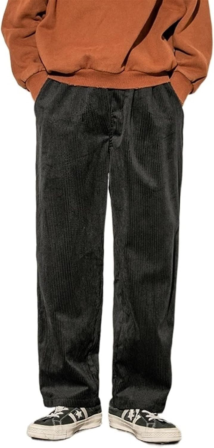 Heren Corduroy Broek - Comfortabele Losse Pasvorm