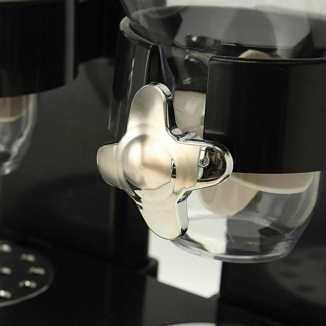 Acryl dubbele dispenser voor vers voedsel en droge snacks, slimme opbergoplossing voor de keuken.