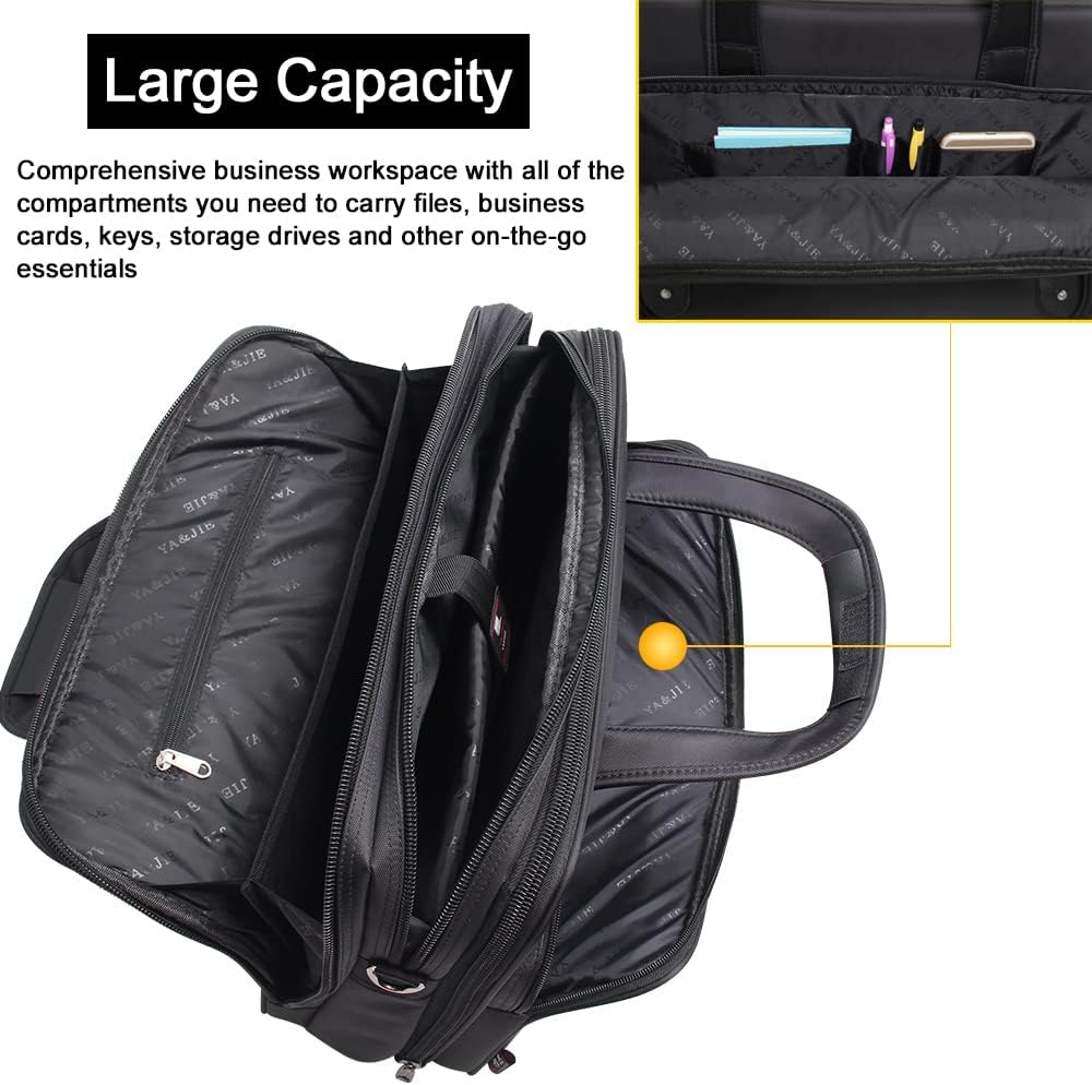 Multifunctionele heren laptoptas & schoudertas, ideaal voor werk, studie en zakelijke reizen.