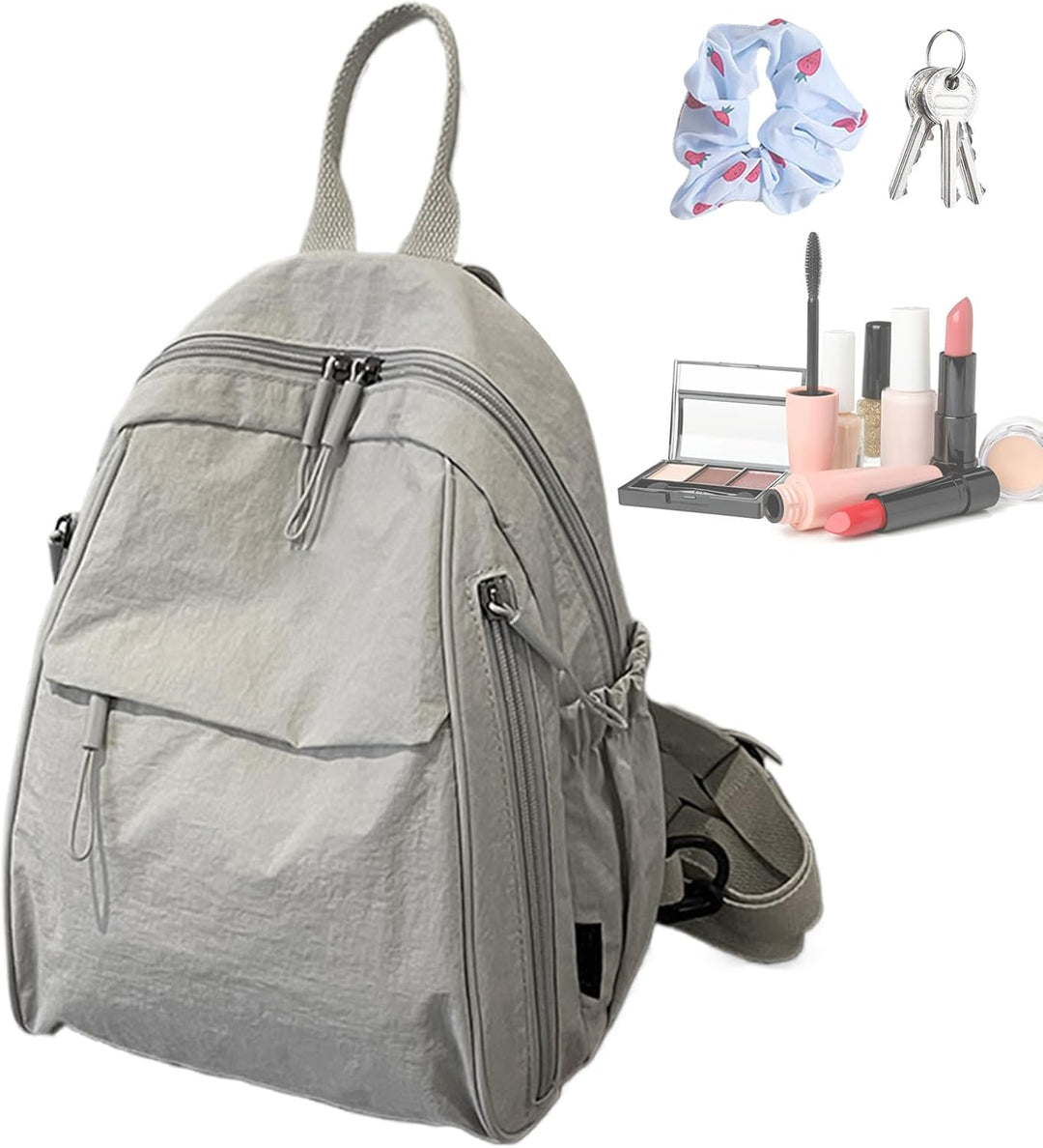 Robuuste waterdichte schooltas met voldoende ruimte voor boeken en laptop. Verkrijgbaar in geel/grijs.