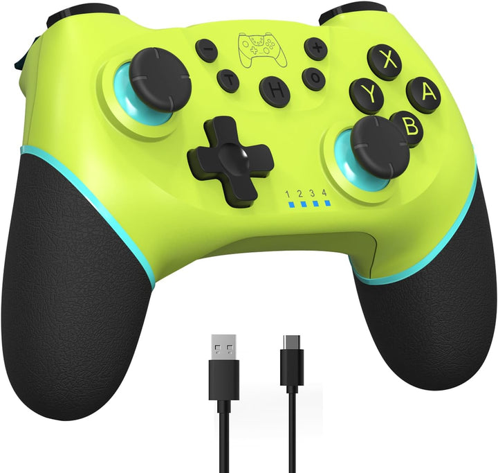 Draadloze Nexora Switch controller met Hall Effect joysticks, ideaal voor Nintendo Switch & PC gaming.