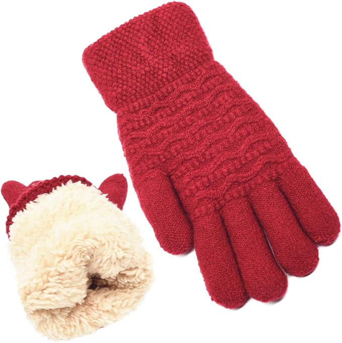 Stijlvolle winterhandschoenen voor dames met PolarTouch touchscreen en zachte fleece binnenkant.