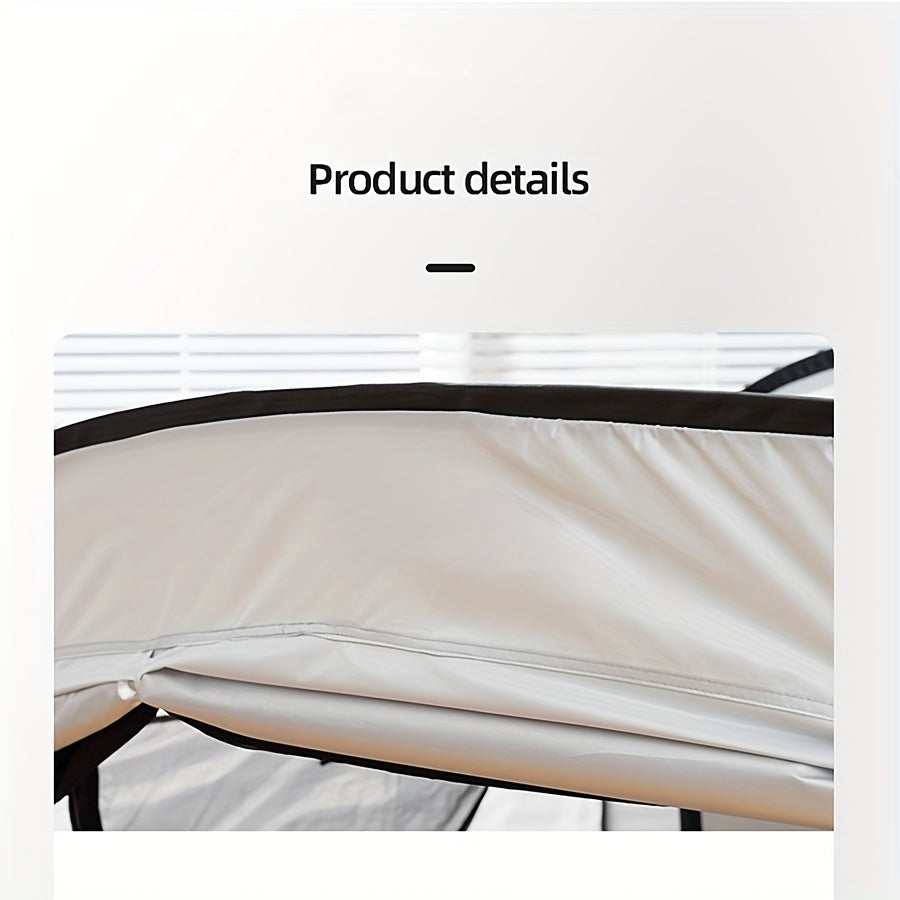 Lichtgewicht opvouwbaar tentbed CozyNest voor kampeerders, garandeert comfort en een eigen slaapplek.
