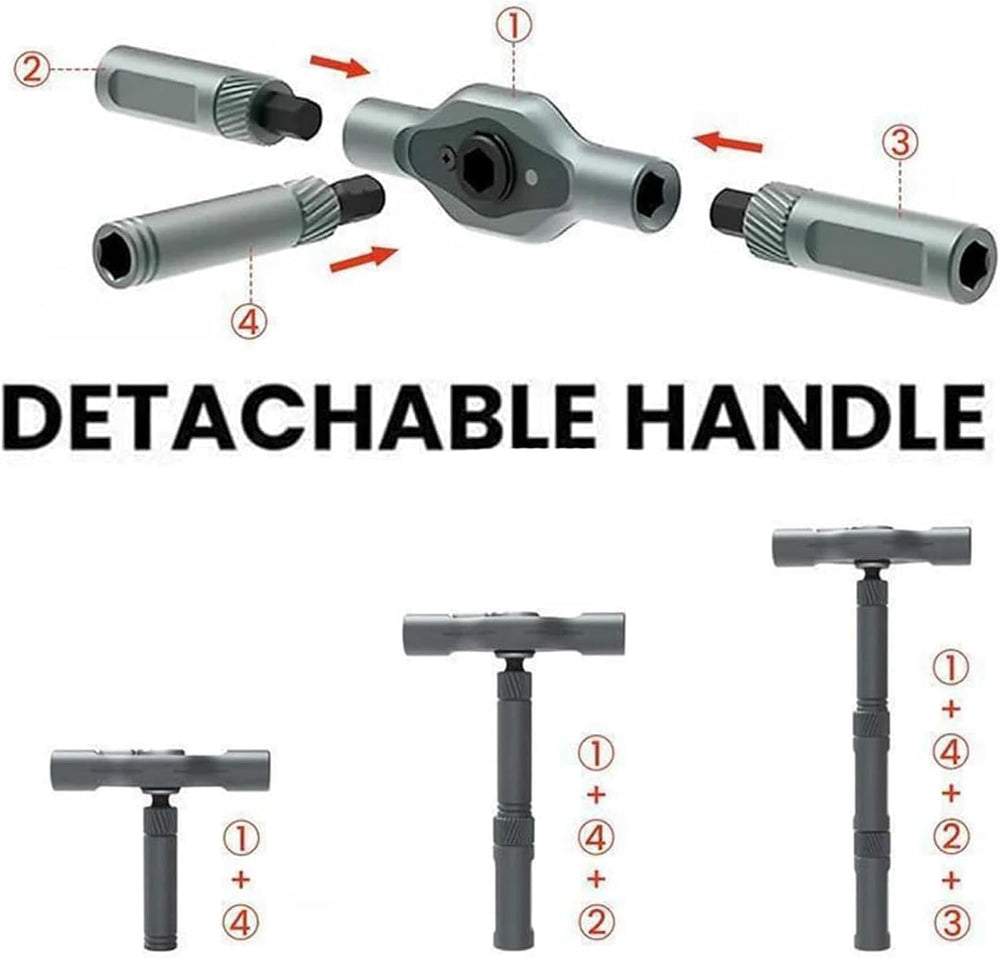Complete precisie reparatieset met 42 S2-staal bits voor delicate technische klussen.