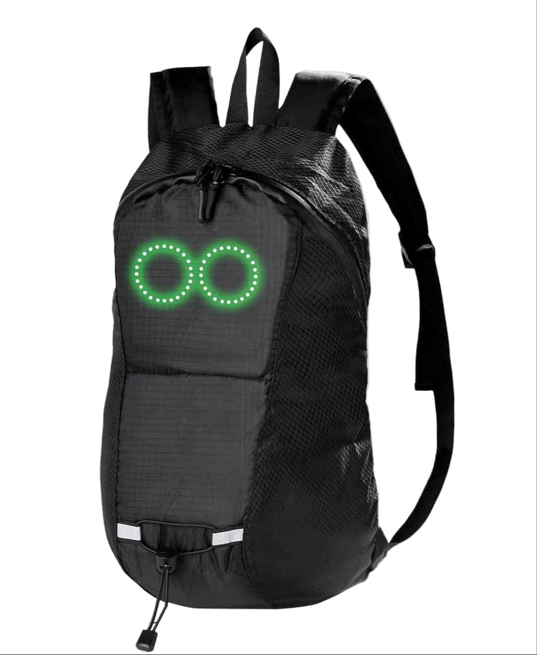 Trendy LED rugzak, muziekgestuurd licht, ideaal voor reizen, festivals en stedelijke avonturen.