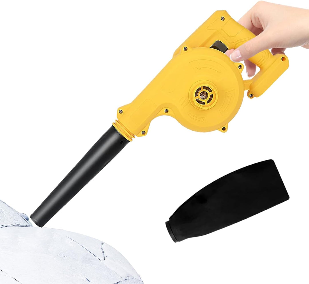 Ergonomische draadloze bladblazer; lichtgewicht en krachtig voor moeiteloos schoonmaken van elke buitenruimte.