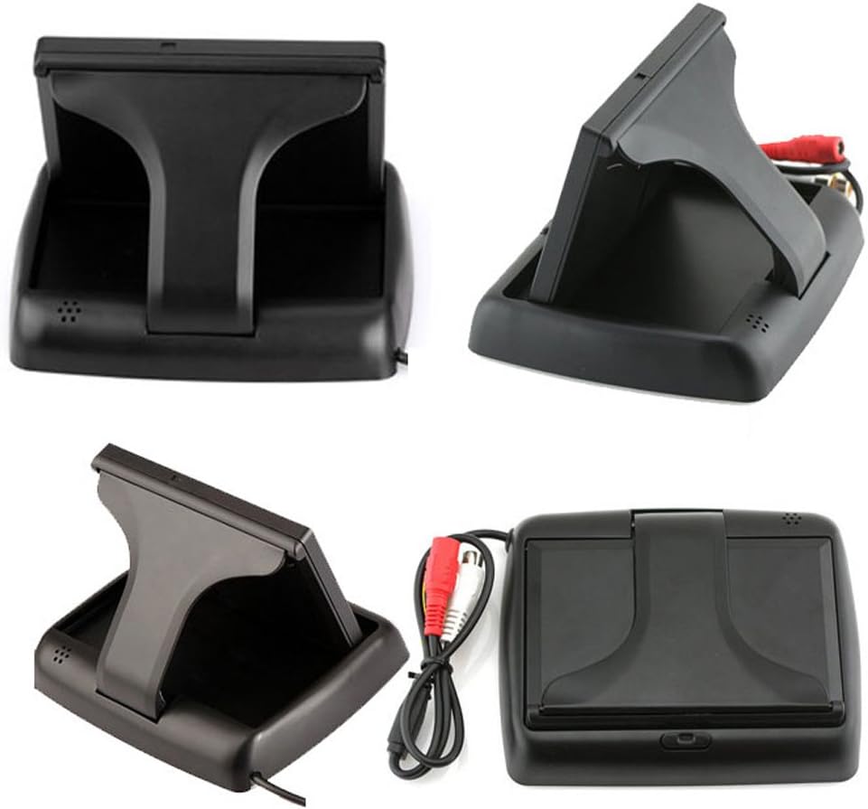 Parkeer eenvoudig en veilig met deze draadloze achteruitrijcamera en 4,3 inch monitor. Perfecte parkeerhulp voor elke auto.