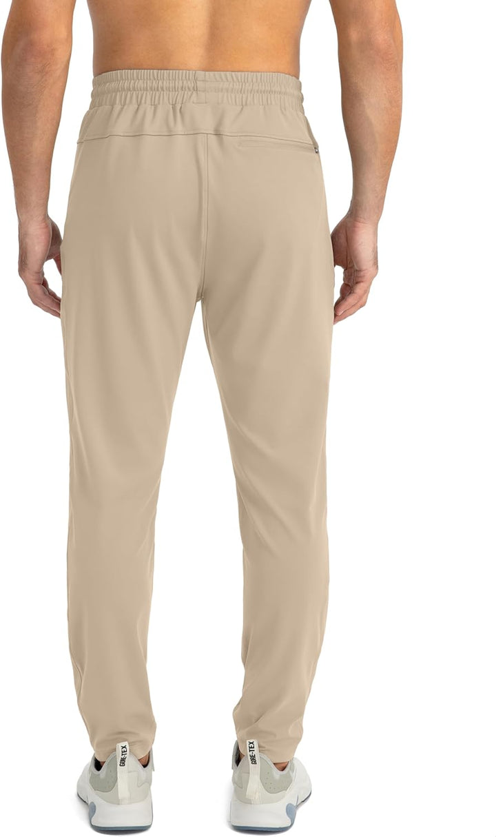Noah herenbroek, comfortabele tapered fit, van hoge kwaliteit katoenmix.