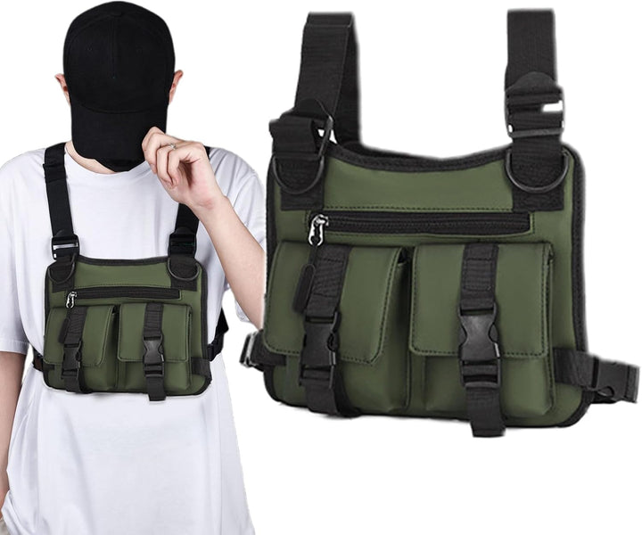 Details van het verstelmechanisme op het Dravon running vest voor mannen, lichtgewicht en praktisch.