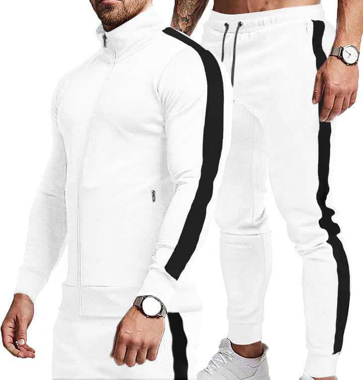 Logan heren trainingspak: comfort, stijl en functionaliteit voor sport en vrije tijd. Ademend.