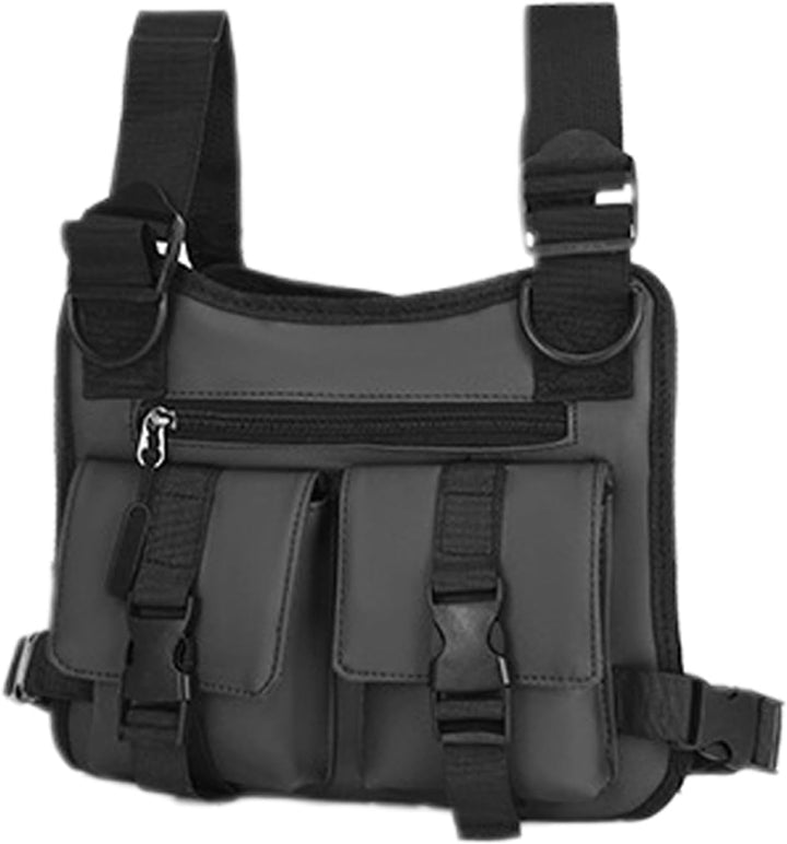 Dravon mannen hardloopvest, ideaal voor lange afstanden, lichtgewicht, verstelbaar met handige zakken.