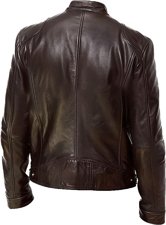 Man draagt stijlvolle heren herfstjas, comfortabele en elegante buitenkleding voor elke dag. Perfecte herenmode.