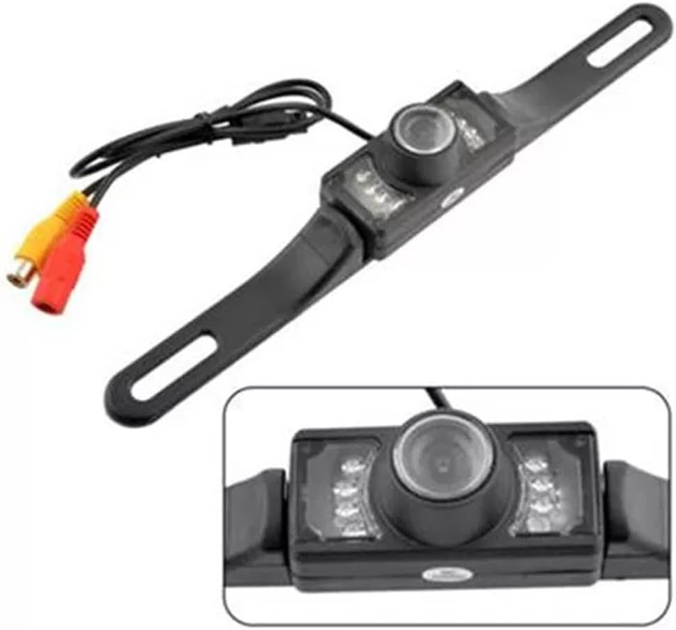 Waterdichte draadloze achteruitrijcamera voor auto's, met brede kijkhoek en nachtzichtfunctie voor optimale veiligheid.