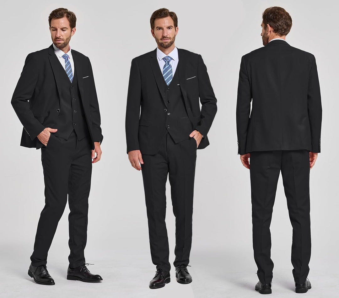 Man draagt elegant tweedelig herenpak Ralph; perfect voor een representatieve uitstraling.
