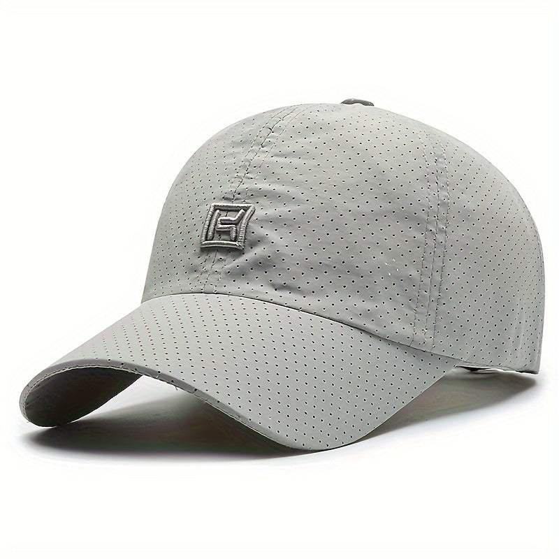 Ademende unisex sportpet, perfect voor sport en casual gebruik. Biedt zonbescherming en comfort.