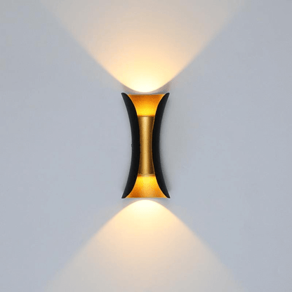 Buiten LED Aluminium Wandlamp - Waterdicht