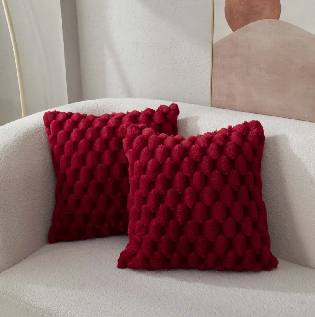 Comfortabel SoftLuxe sierkussen van zacht fluweel. Perfect decoratief textiel kussen, afmeting 50x50 cm.