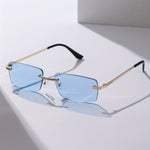 Blauw glas