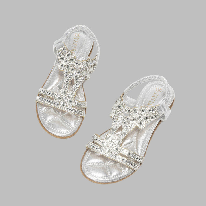 Verstelbare dames sandalen, orthopedisch comfort in boho stijl, perfect als zomerschoenen.