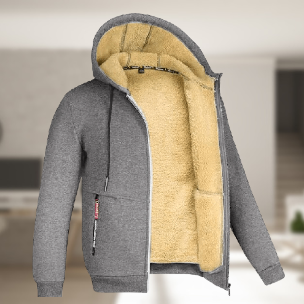 Casual herenvest, warm gevoerd, in diverse kleuren, voor een stijlvolle en comfortabele winterlook.