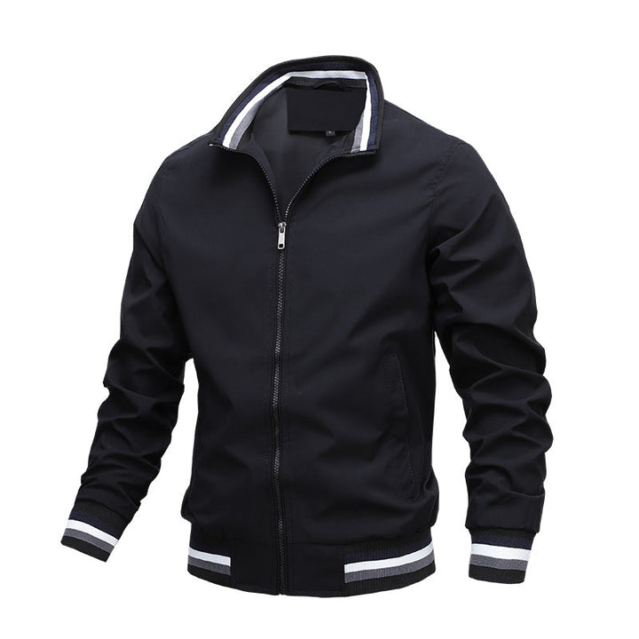 Stijlvol en casual heren zomerjack, lichtgewicht en ademend, perfecte bovenkleding voor warm weer.