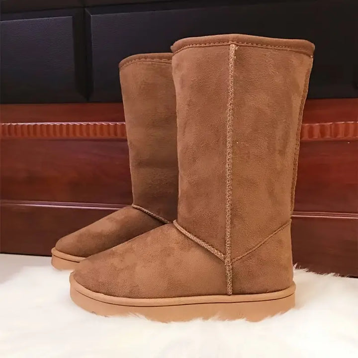 Warme Aria slip-on winterlaarzen, waterdicht. Perfecte dameslaarzen of herenlaarzen met antislipzool.