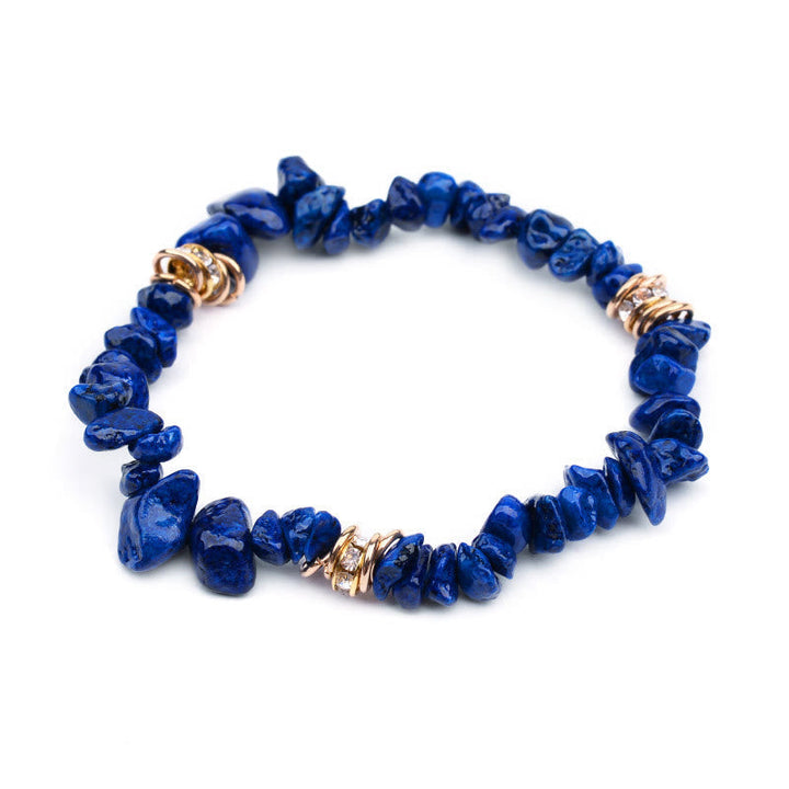 Dames edelsteen armband Celine, elegantie ontmoet spiritualiteit.
