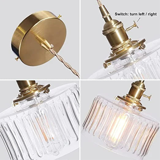 Woonkamer inspiratie: de Harrison vintage hanglamp, verrijkt met glanzend kristal.