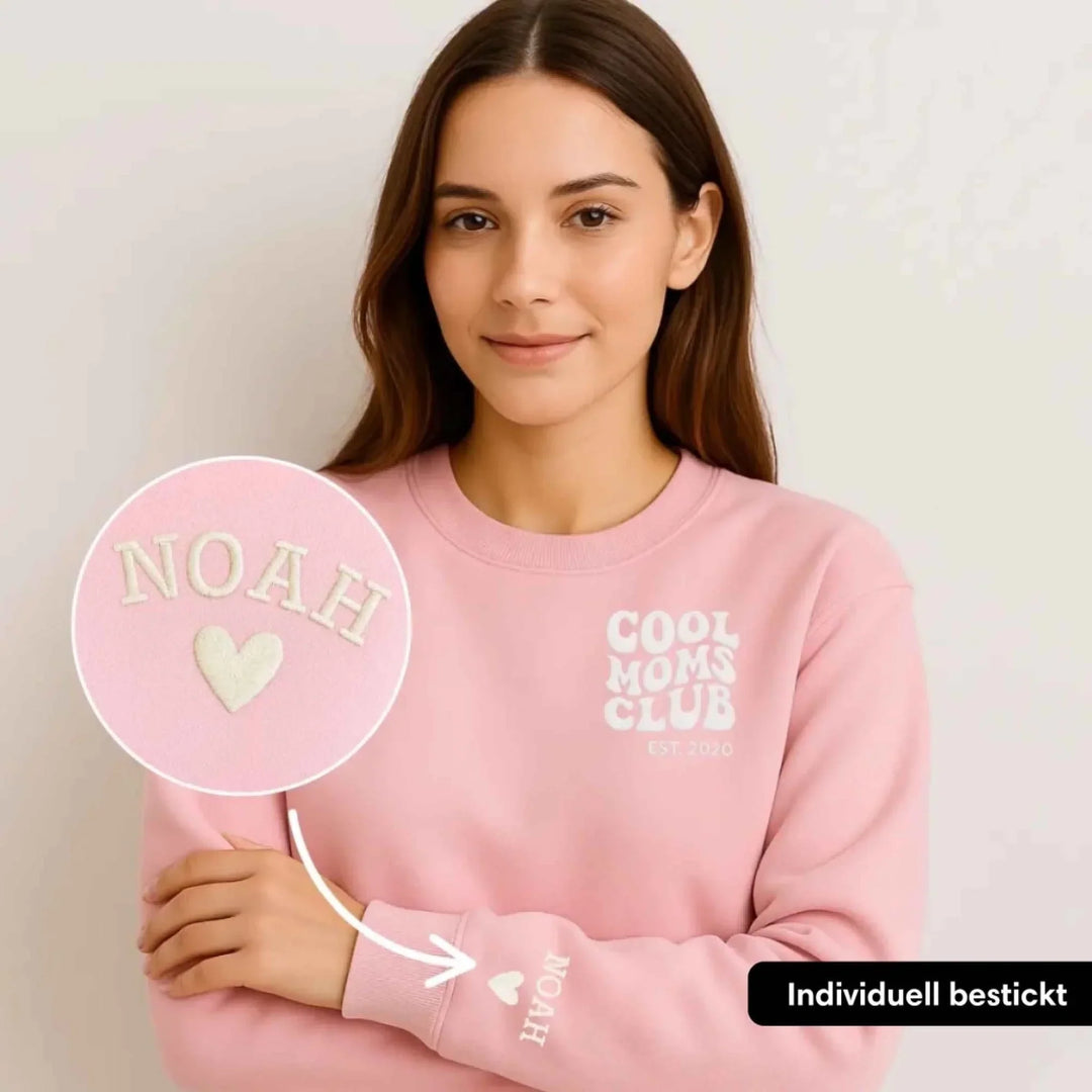 Uniek gepersonaliseerd moederdag cadeau: comfortabel dames T-shirt, sweatshirt of hoodie met eigen tekst.