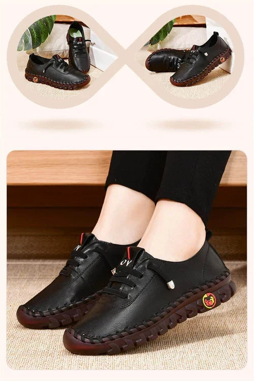 Antislip comfortschoenen voor dames, platte instappers ideaal voor dagelijks gebruik en veiligheid.