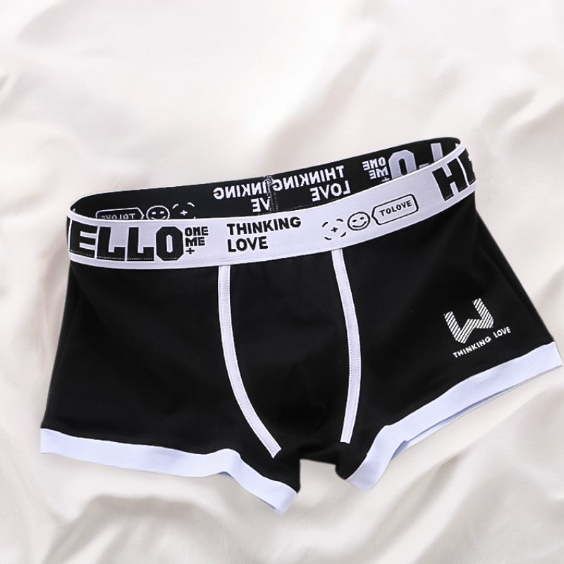 Netjes opgevouwen set van 6 luxe heren boxershorts in verschillende tinten, klaar voor dagelijks comfortabel gebruik.