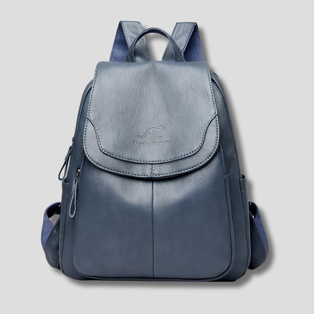 Elegante leren rugzak voor dames, perfect als modieuze dagrugzak. Luxe en praktisch.