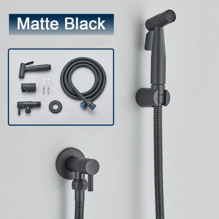 Efficiënte toiletdouche voor optimale persoonlijke hygiëne, waterbesparend en makkelijk te gebruiken.