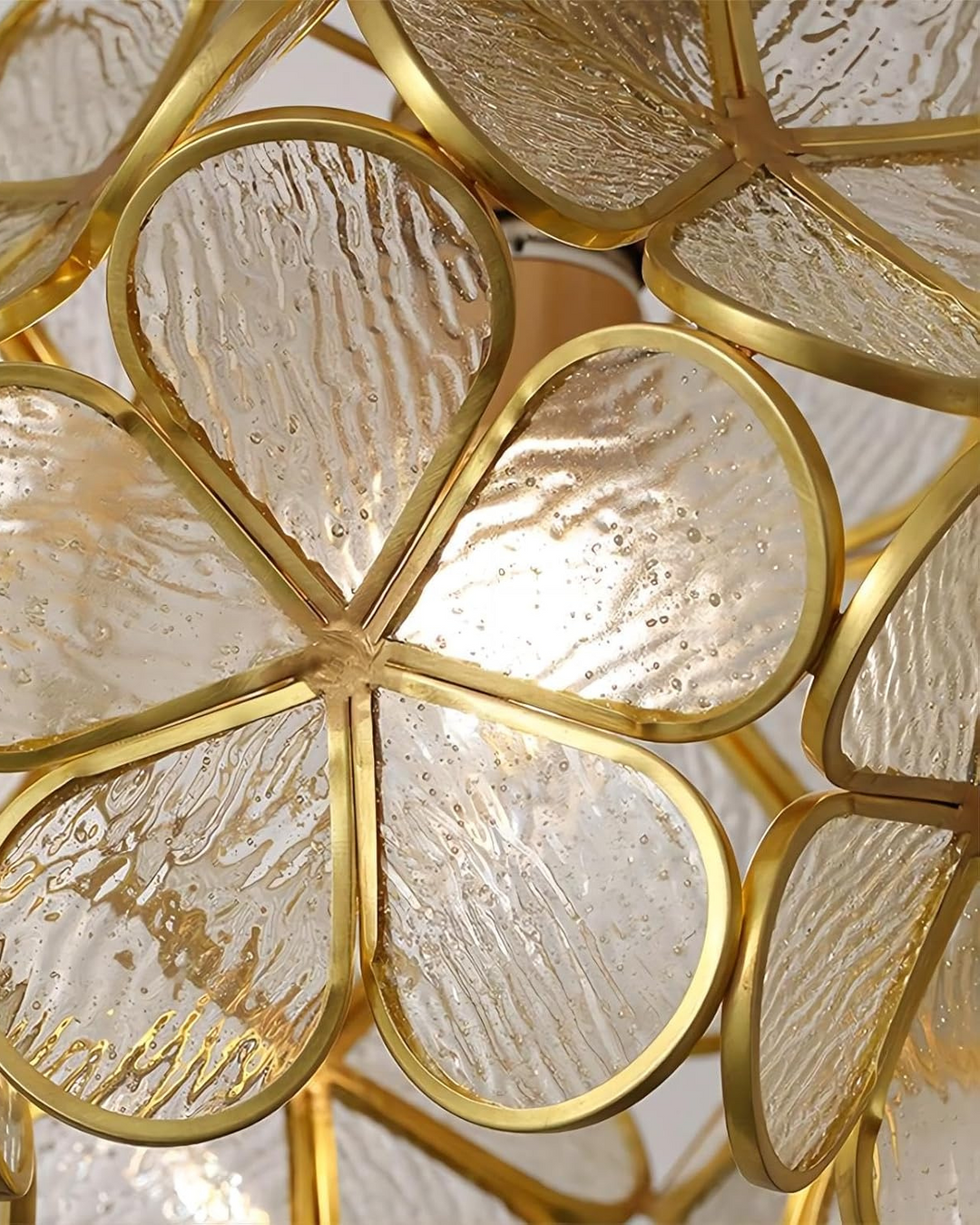Acryl bloem designlamp, unieke plafondverlichting voor hedendaagse huizen.
